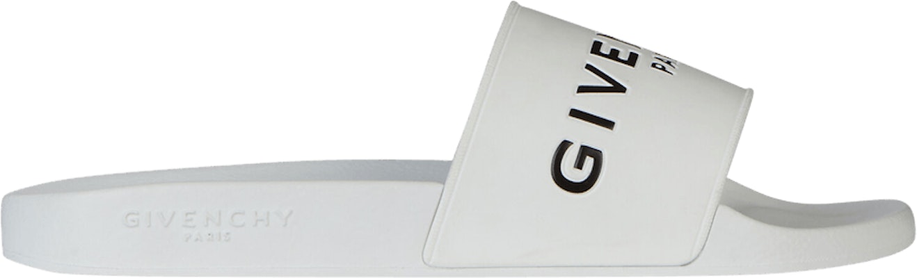 Givenchy Logo Slide 'White' BM08070894-100 Buy Givenchy Logo Slide 'White' BM08070894-100