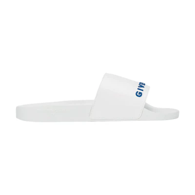 Givenchy Logo Slide 'White Blue'