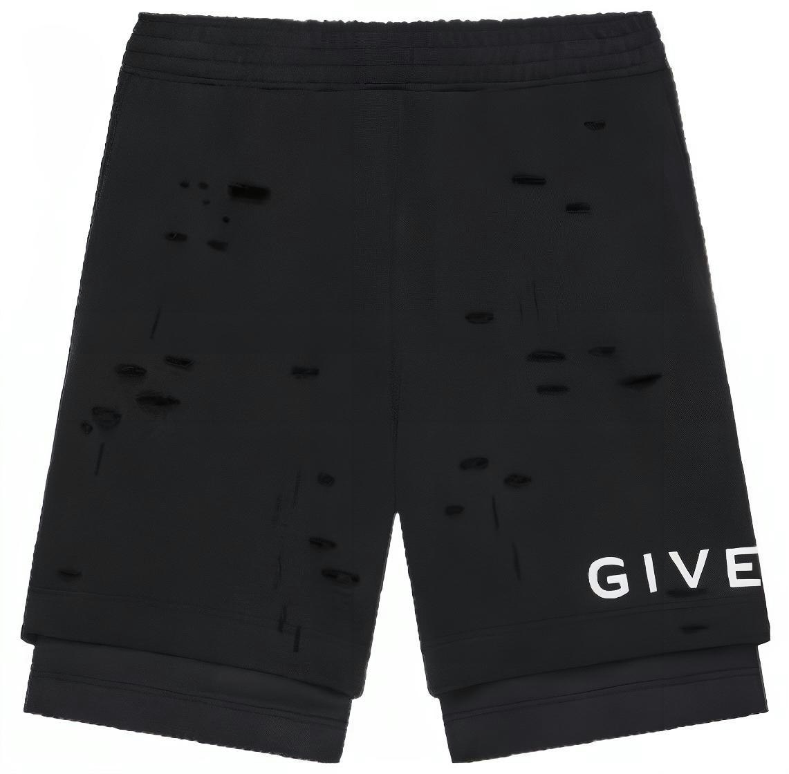 givenchy-logo-ss-23-distressed-layered-black-shorts-men-bm-51613-y9-w-011