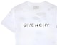 Details for Givenchy 標誌 SS23 短袖T恤 白色 男款 字母印花做舊風格 BM71G13Y8Y-100