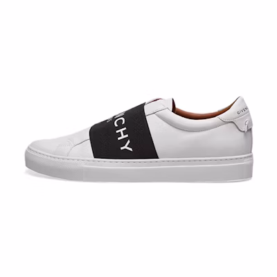 Givenchy Logo Strap Sneakers 'Black Leather'