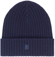 GIVENCHY Logo Wool Cashmere Knit Beanie Unisex Couple Style Blue BPZ0ANP0UU GIVENCHY Logo Wool Cashmere Knit Beanie Unisex Couple Style Blue BPZ0ANP0UU