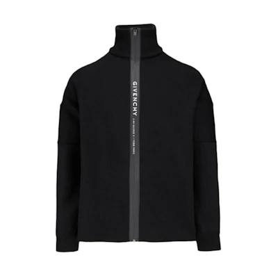 Givenchy Logo Zip Jacket Black BM00FW4Y57-009