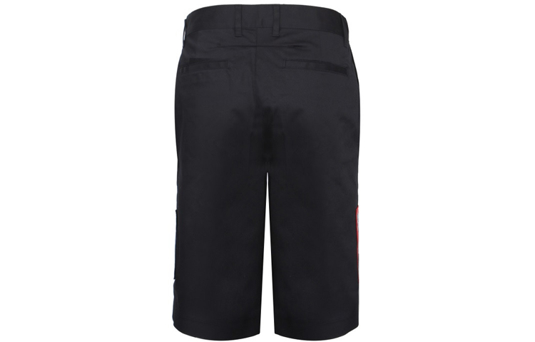 Lookbook Givenchy Seluar Pendek Longgar dengan Rekaan Patch Grafik - Hitam. BM502H101U-001