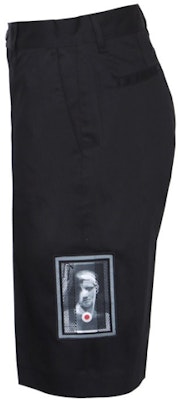 Givenchy Seluar Pendek Longgar dengan Rekaan Patch Grafik - Hitam. BM502H101U-001 Shop Givenchy Seluar Pendek Longgar dengan Rekaan Patch Grafik - Hitam. BM502H101U-001