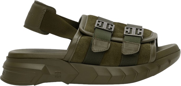 Givenchy 棉花糖馬薩撞色馬銜帶涼鞋 '橄欖綠' BH301BH0WQ Buy Givenchy 棉花糖馬薩撞色馬銜帶涼鞋 '橄欖綠' BH301BH0WQ