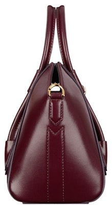 Givenchy Mini Antigona Lock Bag In Box Leather Oxblood Red Order Givenchy Mini Antigona Lock Bag In Box Leather Oxblood Red