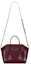 Lookbook Givenchy Mini Antigona Lock Bag In Box Leather Oxblood Red