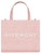 Givenchy Mini G-Tote Shopping Bag in 4G Embroidered Canvas Pink