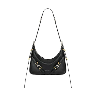 Givenchy Mini Voyou Bag In Leather Black