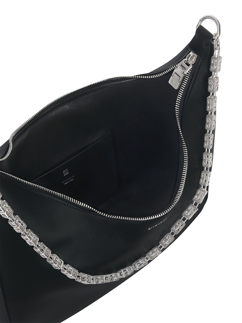 Lookbook 纪梵希 月亮挖肩中号黑色包