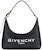 Givenchy Moon Cut Out Shoulder Bag Small 4G Embossed Givenchy Paris Print Black/White