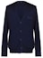Order GIVENCHY Navy Blue Pure Wool V-neck Cardigan Sweater 14S7502521-410