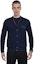 Shop GIVENCHY Navy Blue Pure Wool V-neck Cardigan Sweater 14S7502521-410