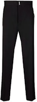 GIVENCHY Navy Blue Straight-Leg Casual Button Pants. BM50TJ100H-001 GIVENCHY Navy Blue Straight-Leg Casual Button Pants. BM50TJ100H-001
