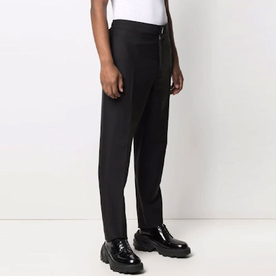 Pantalones Casuales Rectos Azul Marino con Botones de GIVENCHY. BM50TJ100H-001 Purchase Pantalones Casuales Rectos Azul Marino con Botones de GIVENCHY. BM50TJ100H-001