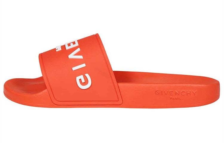 Givenchy Open Toe Flat Slide 'Orange Fashion' BH301TH1DB-820