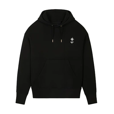 GIVENCHY Oversized Back Printed Hoodie Black. BMJ0BA3Y69-001