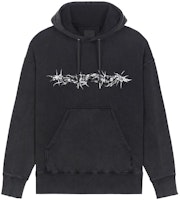 Givenchy Oversized Embroidered Pullover Sweatshirt Men Black BMJ0D53Y69-001 Givenchy Oversized Embroidered Pullover Sweatshirt Men Black BMJ0D53Y69-001
