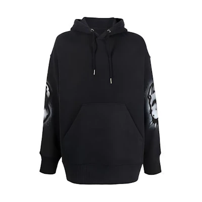 Givenchy Oversized Hoodie Black BMJ0E23Y69-001