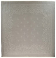 Givenchy Paisley Patterned Shawl Grey/White Givenchy Paisley Patterned Shawl Grey/White