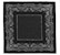 Givenchy Paisley Print Pocket Square Black