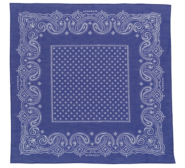 givenchy-paisley-print-pocket-square-blue