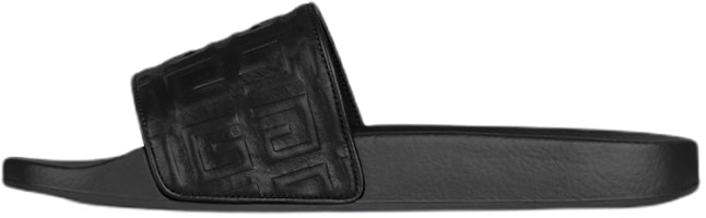 Givenchy Paris 4G Leather Flat Sandal 'Black' BH301JH12V-001 Givenchy Paris 4G Leather Flat Sandal 'Black' BH301JH12V-001