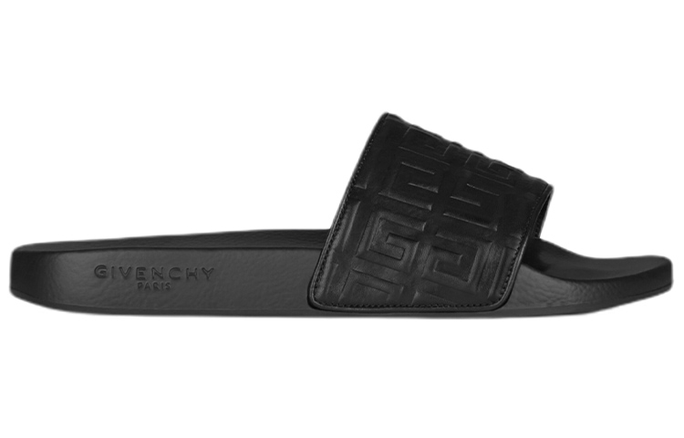 Order Sandali Piatti in Pelle Givenchy Paris 4G ''Nero'' BH301JH12V-001