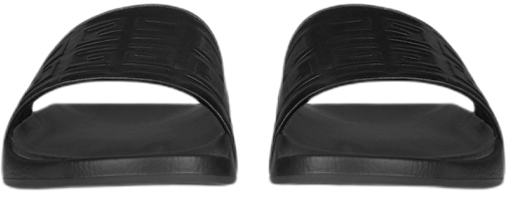Sandal Kulit Rata Givenchy Paris 4G 'Hitam' BH301JH12V-001 Lookbook Sandal Kulit Rata Givenchy Paris 4G 'Hitam' BH301JH12V-001