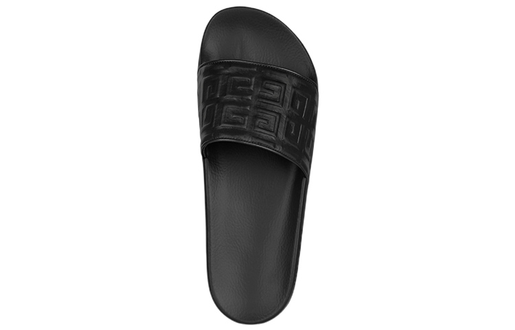 Shop Sandali Piatti in Pelle Givenchy Paris 4G ''Nero'' BH301JH12V-001