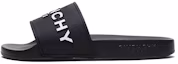 Buy Givenchy Paris Flat Sandals Black White BH300HH0EP-001