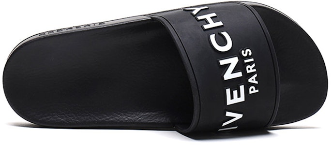 纪梵希巴黎黑白平底凉鞋 BH300HH0EP-001 Shop 纪梵希巴黎黑白平底凉鞋 BH300HH0EP-001