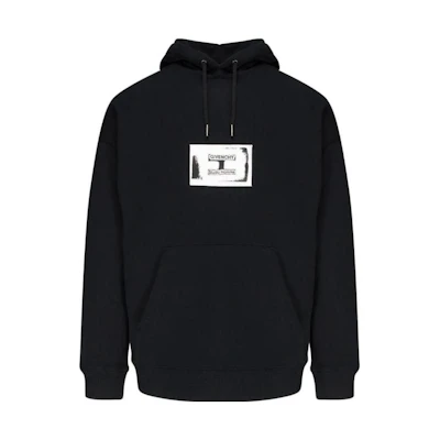 Givenchy Patch Hooded Casual Sweatshirt Black () BMJ05R30AF-001