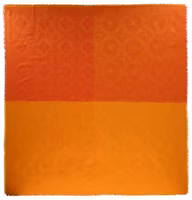 Givenchy Patchwork Silk Blend Shawl Red/Orange Givenchy Patchwork Silk Blend Shawl Red/Orange
