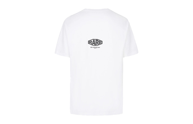 Givenchy Plain White Graphic T-Shirt BM70ZG3002-100 圖 3
