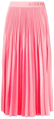 ジバンシィ プリーツ ミッドライズスカート ロゴウエストバンド オレンジピンク BW40CT30GL-672 Order ジバンシィ プリーツ ミッドライズスカート ロゴウエストバンド オレンジピンク BW40CT30GL-672