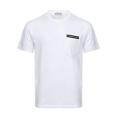 Givenchy Pocket Logo Crewneck T-Shirt White BM70VA3002-100