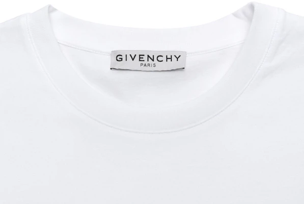 Givenchy 口袋標誌白色圓領短袖T恤 BM70VA3002-100 Shop Givenchy 口袋標誌白色圓領短袖T恤 BM70VA3002-100