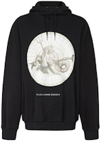Givenchy Poseidon Graphic Print Oversized Hoodie Black BMJ07S305B-001 Givenchy Poseidon Graphic Print Oversized Hoodie Black BMJ07S305B-001