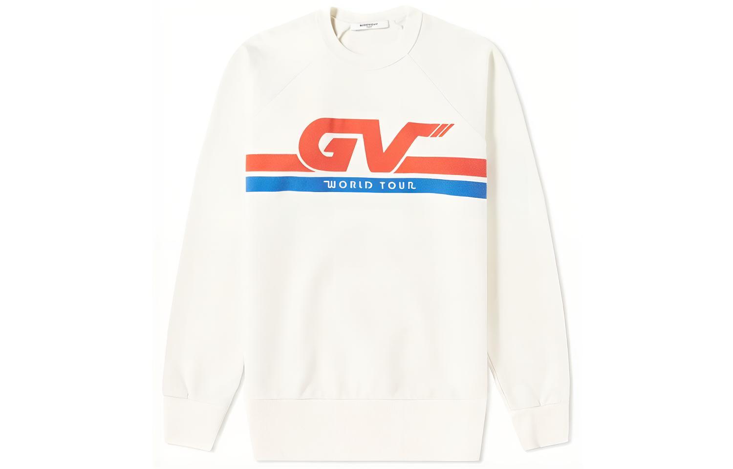 Givenchy Printed All-Cotton Long-Sleeve Sweatshirt White BM70BM306C-101