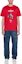 Shop Camiseta Roja de GIVENCHY con Gráfico Anime y Manga Corta. BM716R3YAX-600