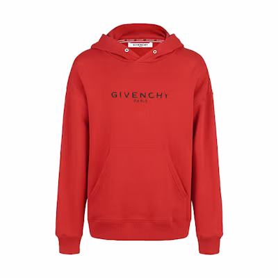 Givenchy Red Hoodie with Letter Print BM700R30AF-620