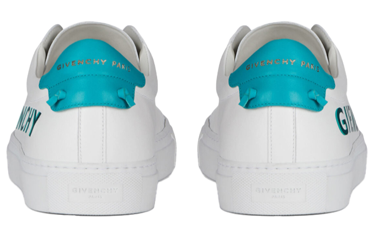 Givenchy Shadow Leather Sneakers 'White Green' 圖 4