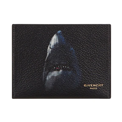 Givenchy Shark Bifold Card Holder Black