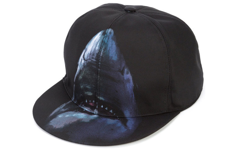 Givenchy Shark Print Baseball Cap Hat BP09018667-960