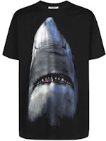 GIVENCHY Shark Print Loose Fit Black T-Shirt BM70493Y0H-001 GIVENCHY Shark Print Loose Fit Black T-Shirt BM70493Y0H-001