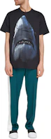 Purchase GIVENCHY鯊魚圖案寬鬆版黑色T恤 BM70493Y0H-001