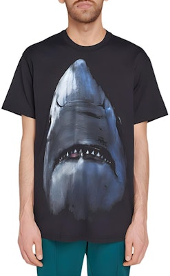 GIVENCHY Baju-T Longgar Hitam Cetakan Jerung BM70493Y0H-001 Details for GIVENCHY Baju-T Longgar Hitam Cetakan Jerung BM70493Y0H-001