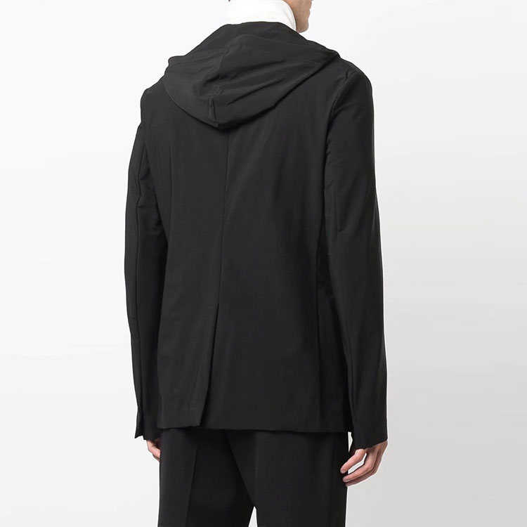 Details for 지방시 싱글 브레스티드 레이어드 블레이저 재킷 - 블랙 BM30AU13SA-001